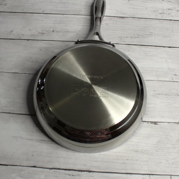 Tupperware T Chef Series Non Stick 8" Open Fry Pan Stainless Steel - Picture 5 of 6